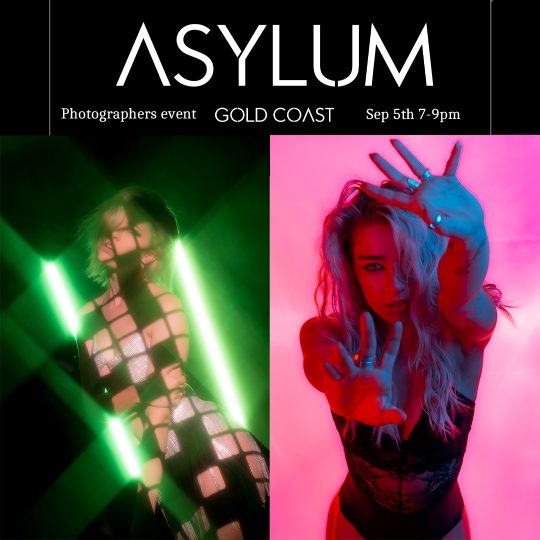 Light em Up - Asylum Take a Shot with Jex | Lightpainting | Creative Lighting | Night/Street | Boudoir | Implied/Art Nude | Photography | Brisbane | Gold Coast